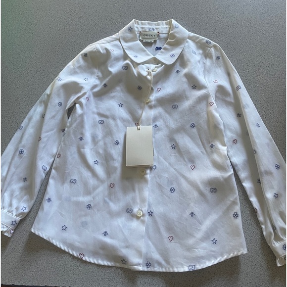 Gucci Other - Brand new White Gucci size 5 white shirt